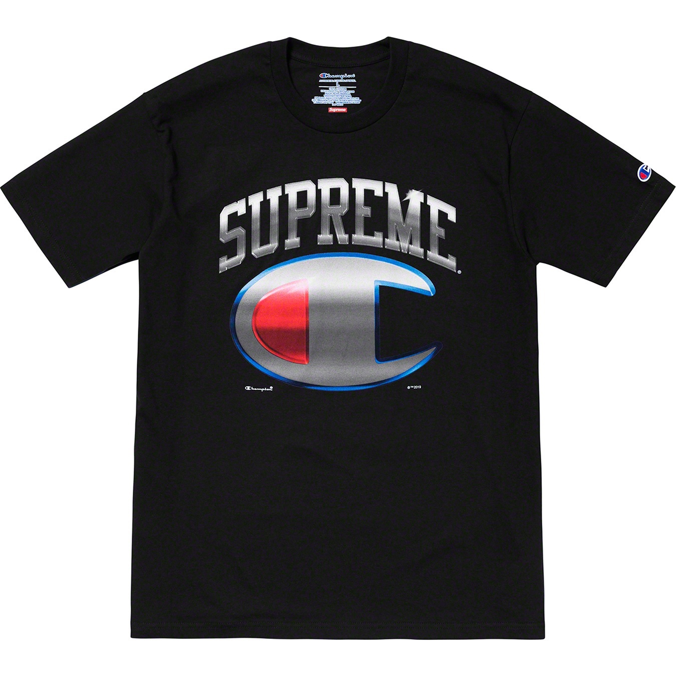Supreme®/Champion® Chrome S/S Top view 2
